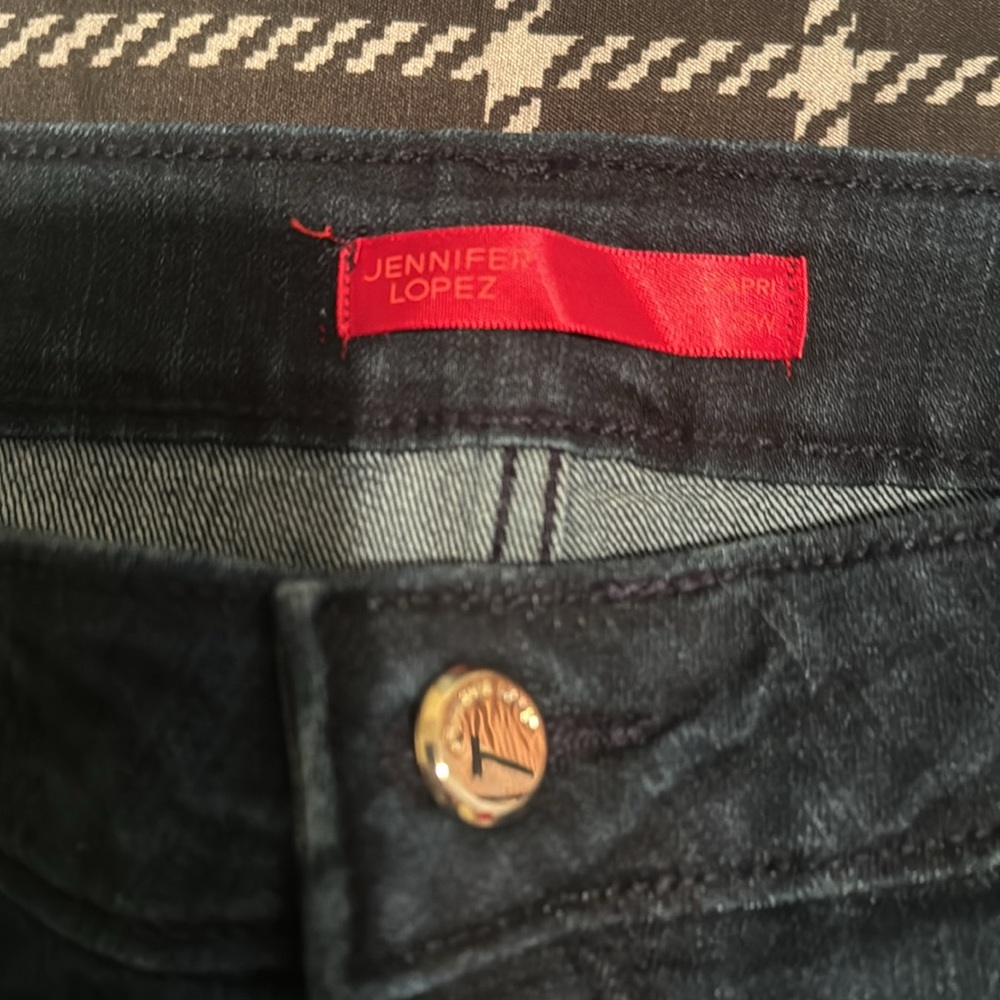 NWT Lane Bryant Stretch Capri Blue Jeans Size 22W - Picture 3 of 7